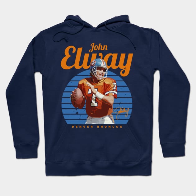 John Elway Hoodie by Juantamad